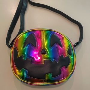 Rainbow Pride Pumpkin Kult crossbody bag